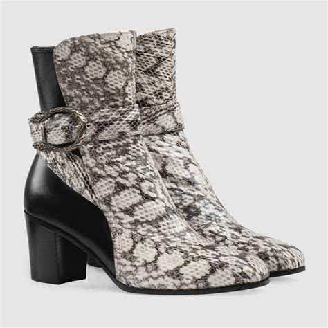 gucci shoes women snake|Gucci snakeskin boots.